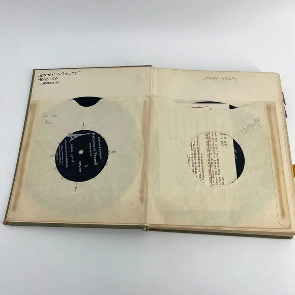 Patterns of French Second Edition Book with 2 Vinyl Records by Ketcham Collignon - Picture 3 of 10
